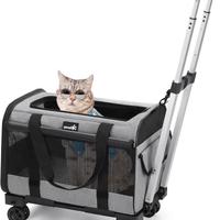 Trasportino per Gatti & Cani Piccola con Ruote