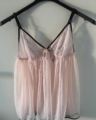 Babydoll Vicotia’Secret rosa-Nuovo