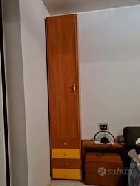 Colonna con 4 cassetti cameretta