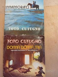 2 vinili 45 giri Toto Cutugno 