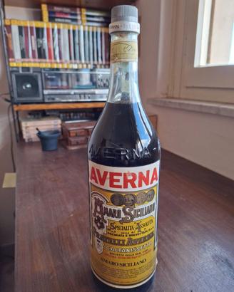 Bottiglia vintage di amaro AVERNA 150cl (III)