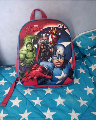Zaino asilo e scuola avengers
