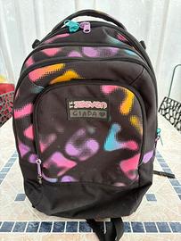 Zaino Scuola SEVEN Sdoppiabile 2 in 1 Multicolor