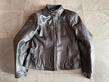 Giacca moto in pelle Spidi da donna con protezioni