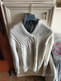 Maglione in lana made Italy taglia XL