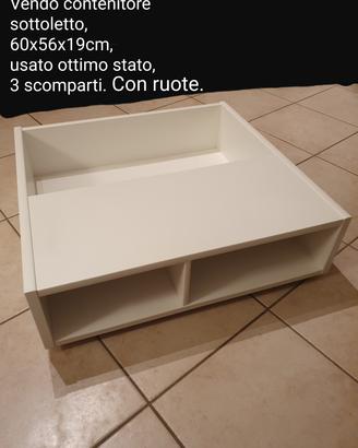 Contenitore sotto letto