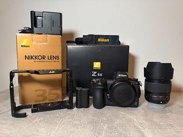 Nikon Z6 II Kit Video + Nikkor 35mm f1.8 ED + rig