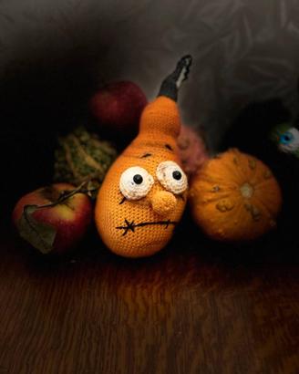 Zucca fatta a mano all'uncinetto