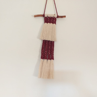 Arazzo macrame da appendere a muro Boho chic