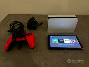 Nintendo Switch OLED 64GB + SD 128GB