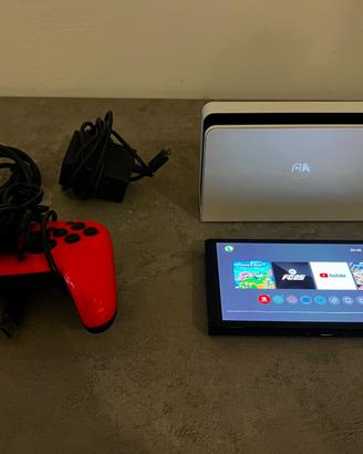 Nintendo Switch OLED 64GB + SD 128GB