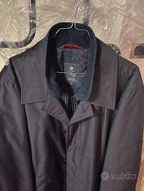 Trench imbottito Fay blu