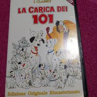 videocassetta la carica dei 101. del  19/11/1981