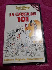 videocassetta la carica dei 101. del  19/11/1981