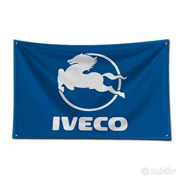 Bandiera Iveco 90x150cm Blu