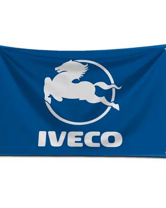 Bandiera Iveco 90x150cm Blu