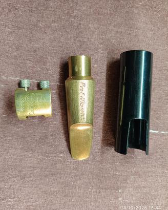 Bocchino metallo per alto sax Prof Fiorani Modena