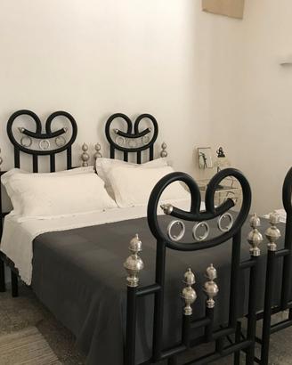 Letto  del Salento fine 1800  originale d'epoca