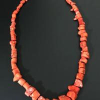 Collana in corallo bambù