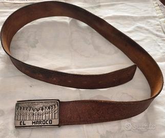  cintura vintage in cuoio