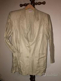 Blazer Vintage, 50%lino e 50% cotone