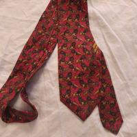 Cravatta Salvatore Ferragamo vintage rossa