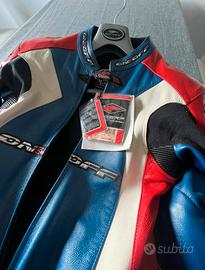 Tuta da moto completa di protezioni 48