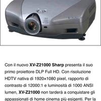 Videoproiettore  Sharp DLP Professionale Full HD