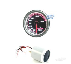 TERMOMETRO TEMPERATURA ACQUA SFONDO NERO ILLUMINAT
