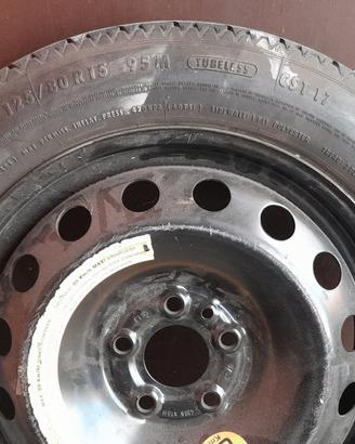 Ruotino scorta 5 fori da 15