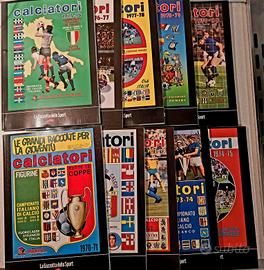 album Calciatori Panini collezione La gazzetta