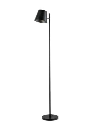 Piantana da interno 37x160h cm in metallo nero