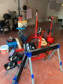 Attrezzature da lavoro a blocco