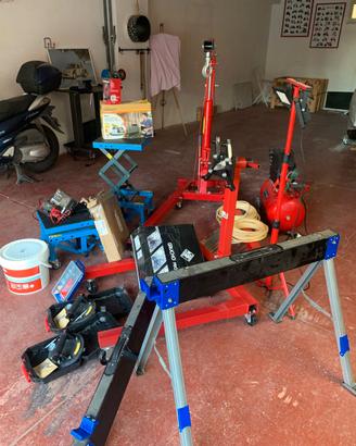 Attrezzature da lavoro a blocco