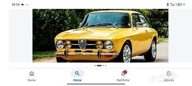 Rostro paraurti Alfa Romeo GT veloce  1750