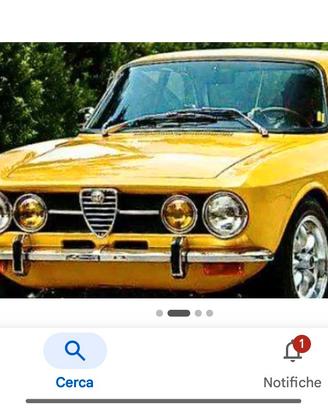 Rostro paraurti Alfa Romeo GT veloce  1750