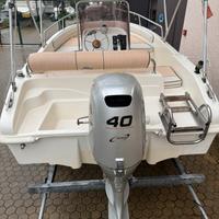 Barca 4 metri + Honda marine 40 cavalli