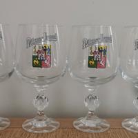 4 calici da birra da collezione PILSNER URQUELL