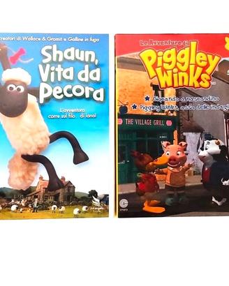 2   DVD cartoni animati