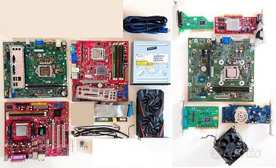 Lotto materiale informatico - hardware PC desktop