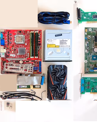 Lotto materiale informatico - hardware PC desktop