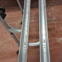 portabici posteriore per 2 biciclette