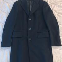Cappotto nero uomo, marca Manuel Donati, taglia 48