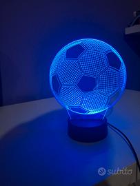 lampada a forma di colore multicolore 