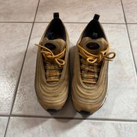 Nike air max 97 donna colore gold