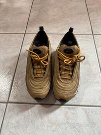 Nike air max 97 donna colore gold