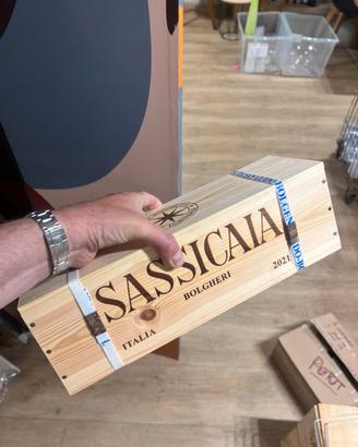 Sassicaia magnum 2021 reggettato