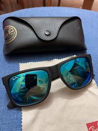 Ray ban justin wayfarer blu