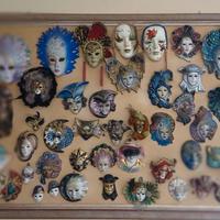 quadro con maschere carnevale veneziano