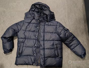 piumino griffato Moncler XL Blu
